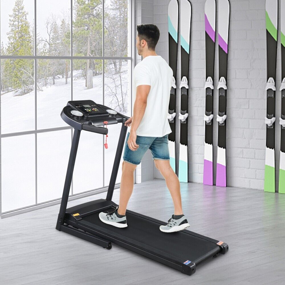 Treadmill Running Adjustable Electric Bluetooth Speakers Folding Machine