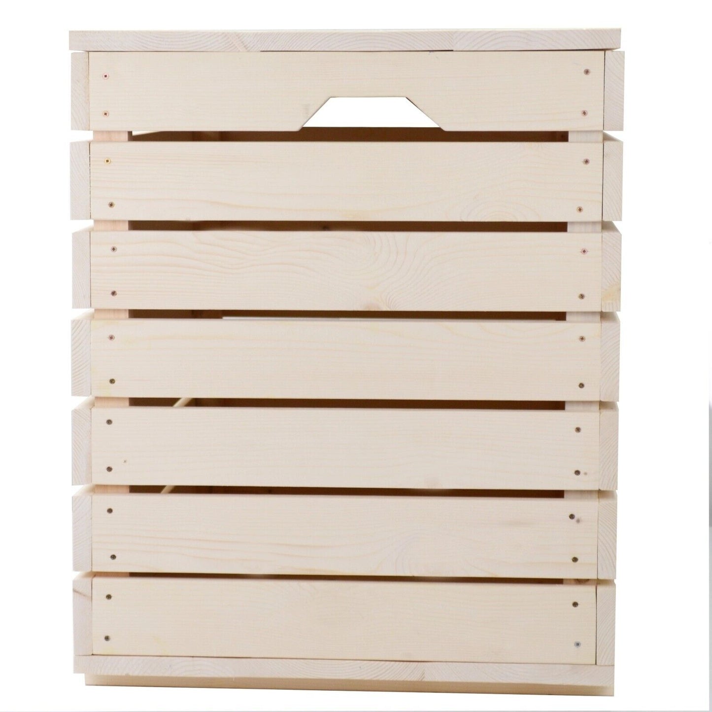 Extra Large Chest Pine Wood Storage Wooden Souvenirs Box with Lid Decoupage