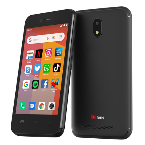 TTfone TT20 Smart 3G Mobile Phone Android GO Dual Sim 8GB Unlocked SIM Touch
