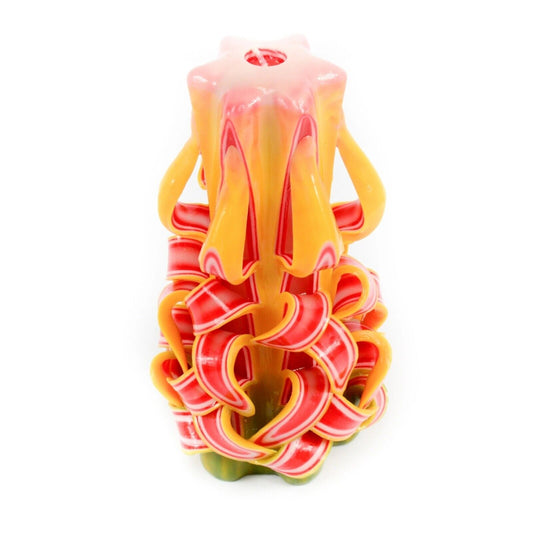 Valentines Day Hand Carved candle decor candle home Vivid Colour Creative Design