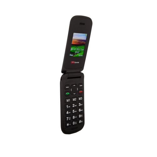 TTfone Flip TT140 Mobile Phone Camera Bluetooth Cheapest Folding Easy Phone