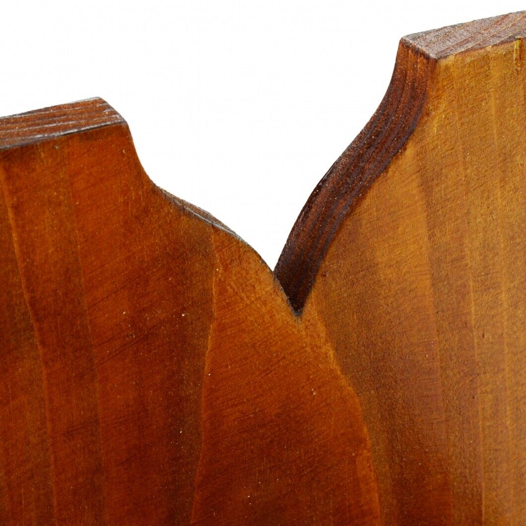 Natural Wooden Step Stool Rustic Shabby Chic Rectangle Seat Multiple Scandinavia