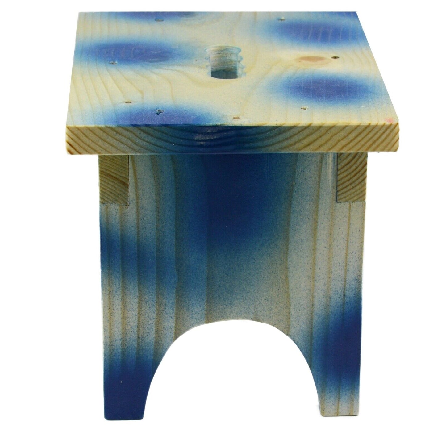 Kids Colourful Solid Wood Wooden Eco Friendly Stool Child Toddler Children
