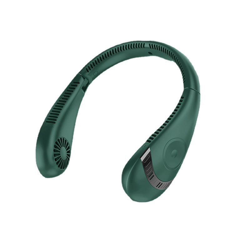 5000mah Bladeless Rechargeable Air Cool Portable Lazy Powerful Neck Fan Neckband