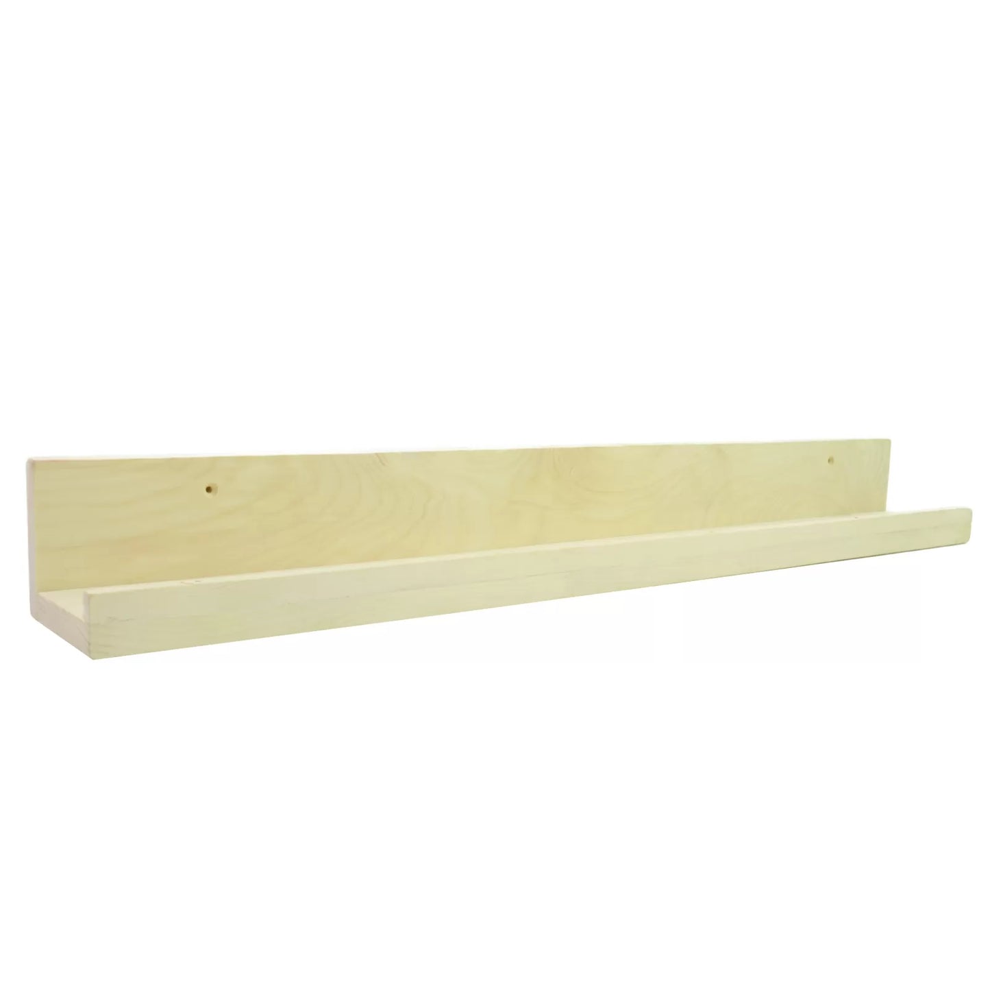 Floating Wall Shelves Slim Wooden Picture Ledge Display Rack Book Mounted Shelf