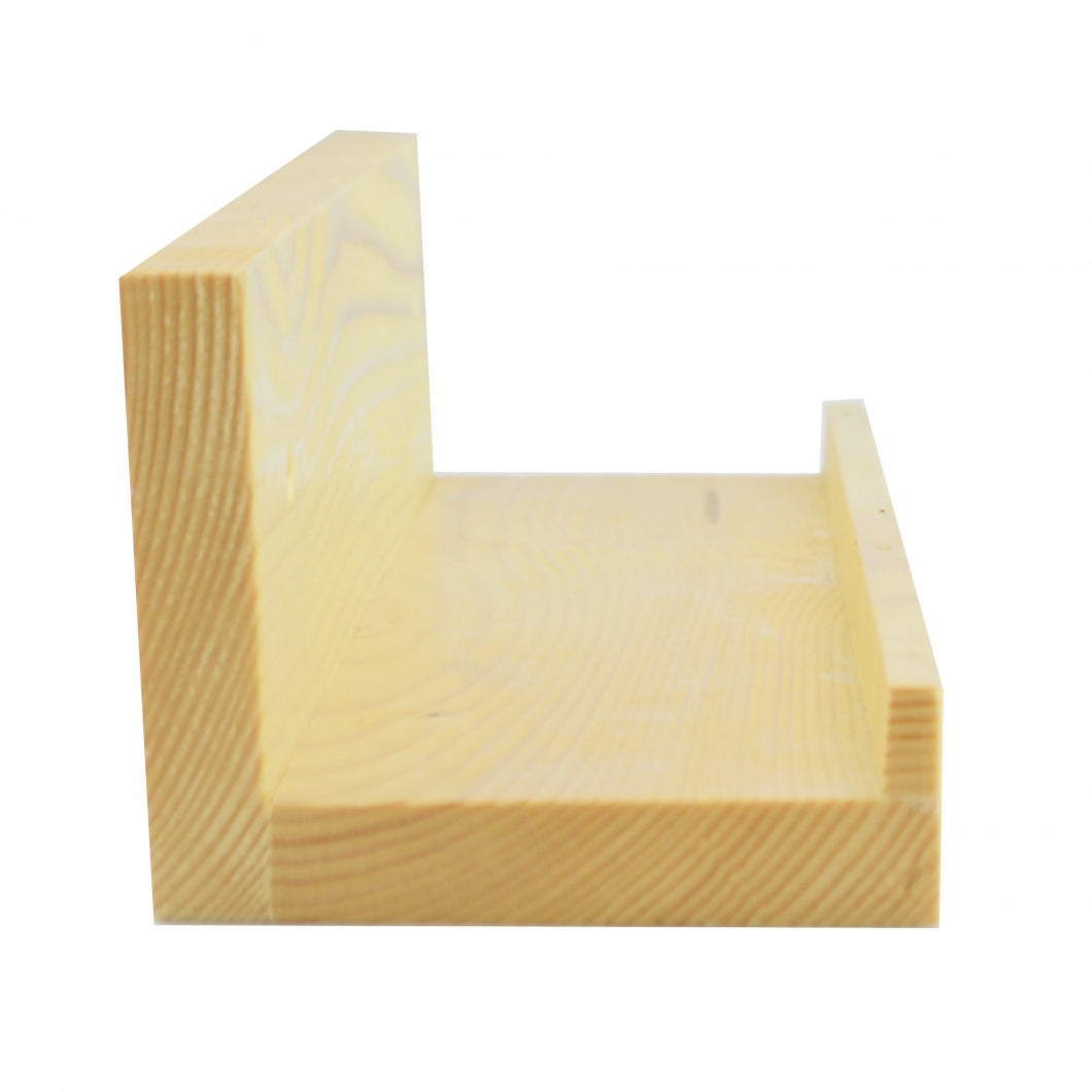 Floating Wall Shelves Slim Wooden Picture Ledge Display Rack Book Mounted Shelf