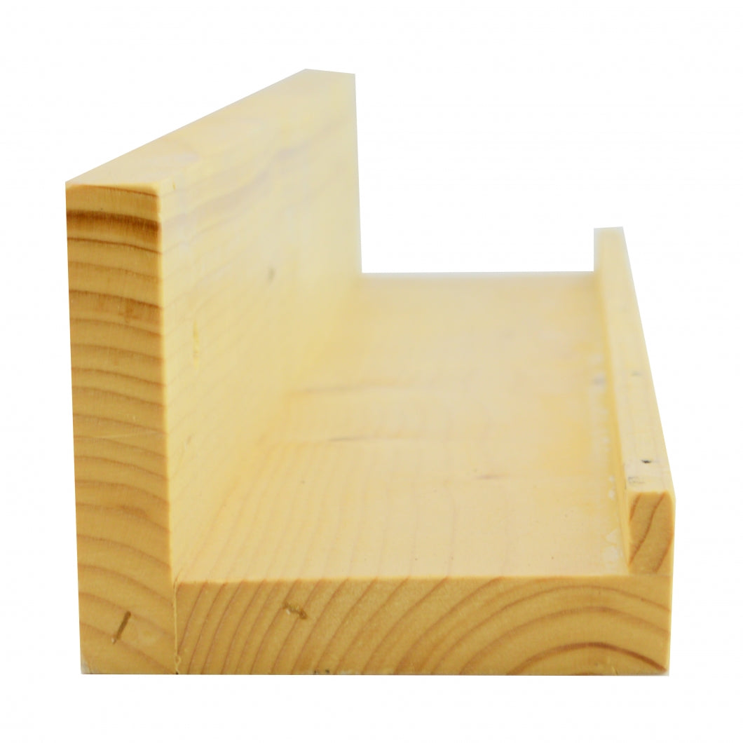 Floating Wall Shelves Slim Wooden Picture Ledge Display Rack Book Mounted Shelf