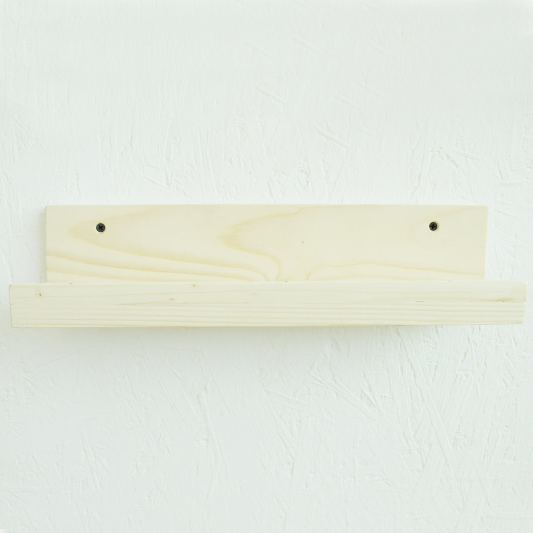 Floating Wall Shelves Slim Wooden Picture Ledge Display Rack Book Mounted Shelf