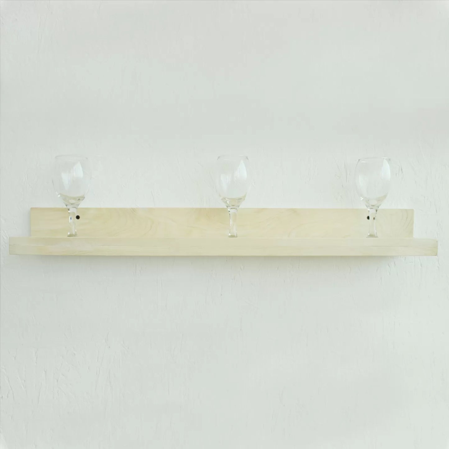 Floating Wall Shelves Slim Wooden Picture Ledge Display Rack Book Mounted Shelf